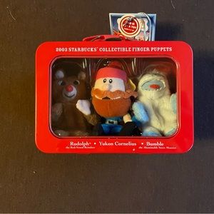 Starbucks “Rudolph” Holiday Finger Puppets (2003)